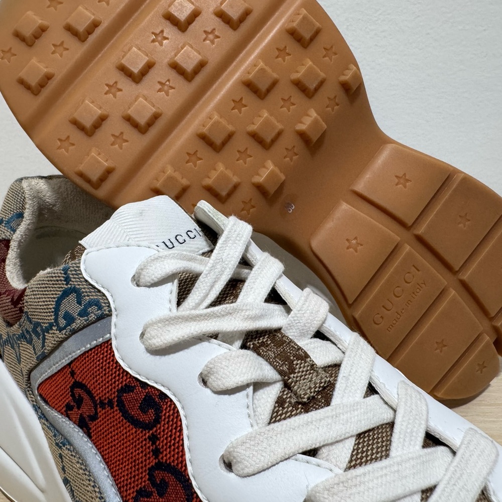 Gucci Rhyton Multi-color Sneakers - Picture 2 of 6